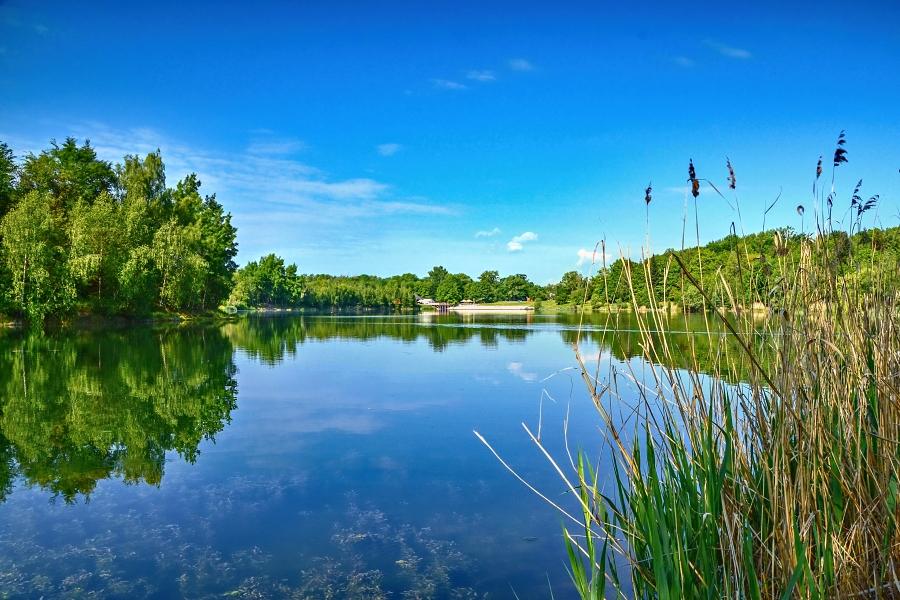 Stříbrné jezero v Opavě